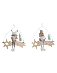 Colgante estrella de navidad