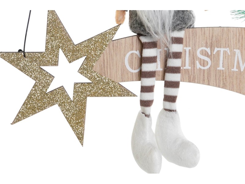 Colgante estrella de navidad