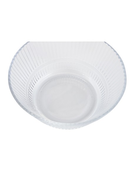 Bol cristal rayado