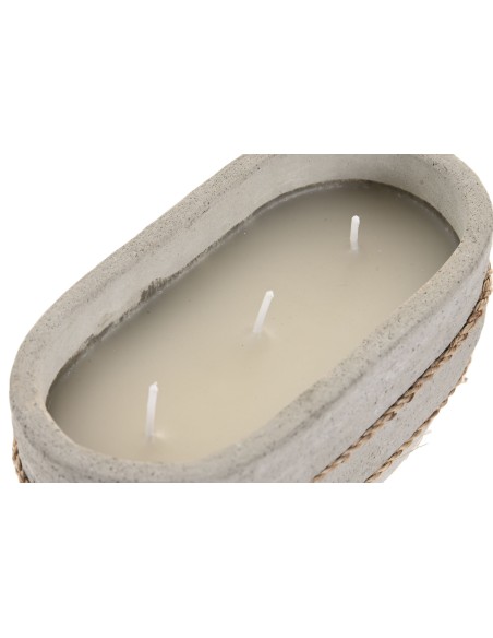 Vela cemento perfumada