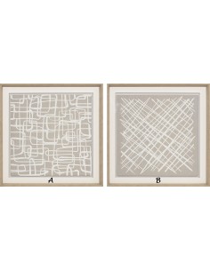 Cuadros abstractos líneas 2