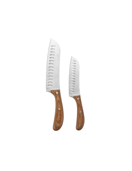 Set de 2 cuchillos Santoku