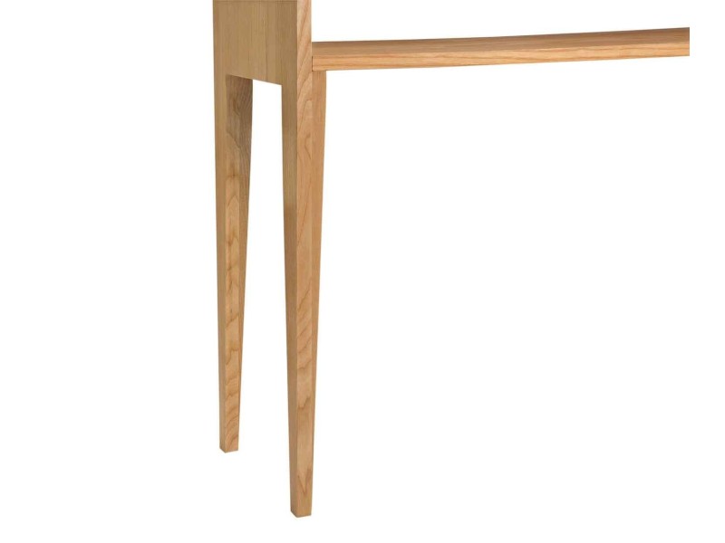 Consola de madera de fresno