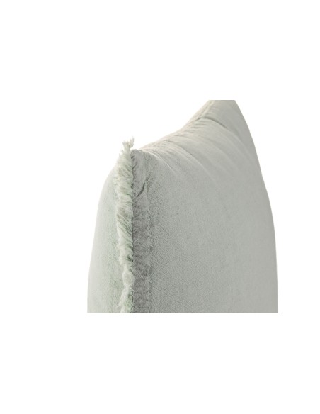 Cojín verde menta 45x45