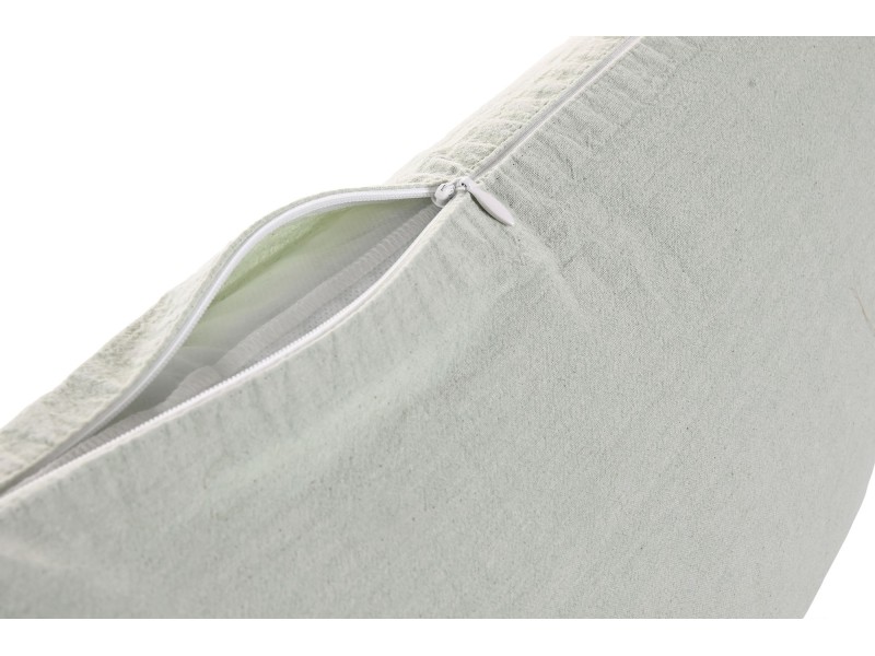 Cojín verde menta 30x50