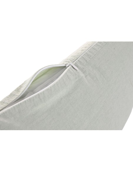 Cojín verde menta 30x50