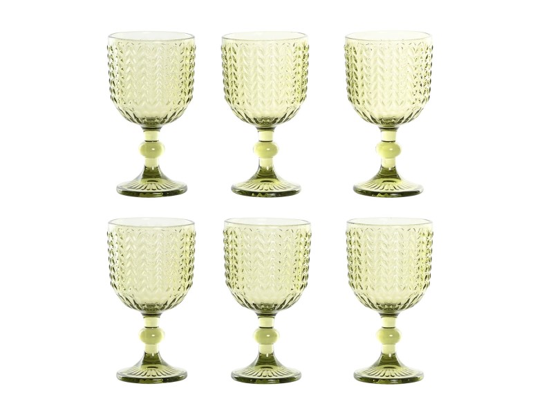 Juego de 6 copas Espiga