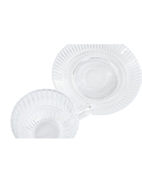Juego 6 tazas de cristal