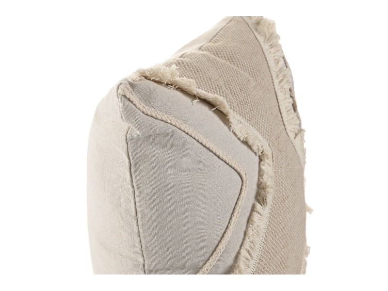 Cojín algodón y yute