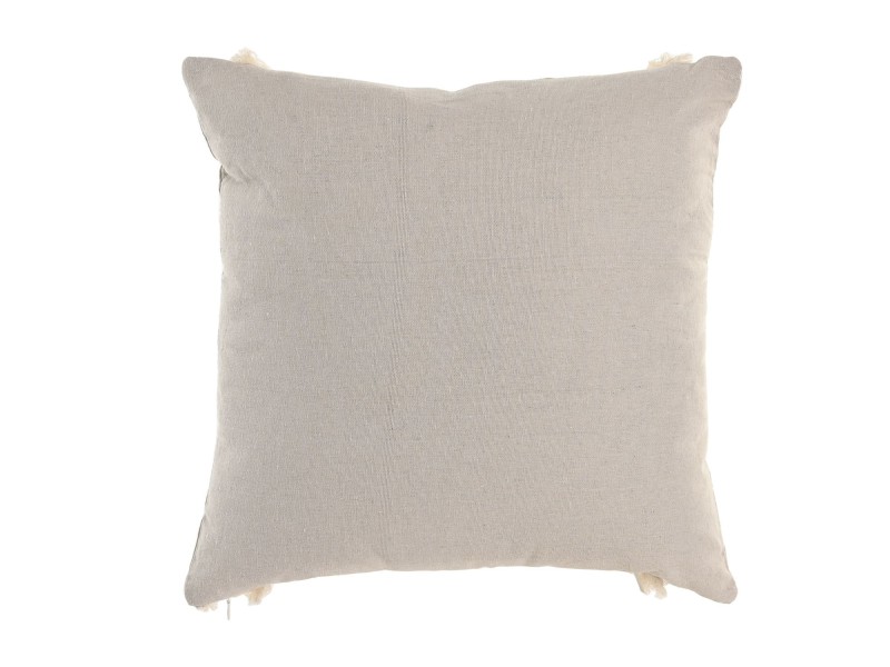 Cojín algodón y yute
