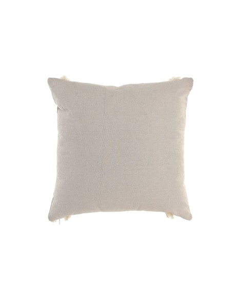 Cojín algodón y yute